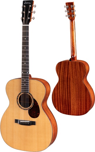 [EAS-E2OM] Eastman Solid Cedar/Sapele OM