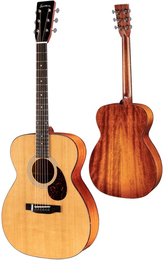 [EAS-E6OMTC] Eastman Solid TC-Sitka/Mahogany OM