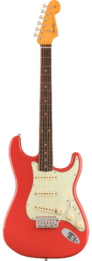 [FEN-STRAVII61MNBTB] American Vintage II 61 Strat RW Fiesta Red w/Case