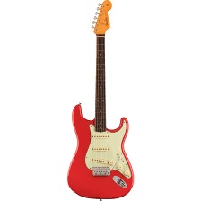 [FEN-STRAVII61MNBTB] American Vintage II 61 Strat RW Fiesta Red w/Case
